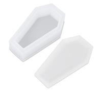 NIYANGLE Molde de Silicona Duradero para Caja Forma de Ataúd, Fácil de Usar y Alta Flexibilidad, Adecuado para Actividades DIY de Halloween