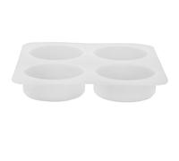 NIYANGLE Molde de Silicona para Jabón y Vela DIY Molde Práctico de Cavidades Forma de Rodaja de Limón Suave Ligero y Fácil de Desmoldar para Manualidades Artesanales