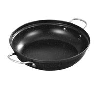 NIYANGLE Olla para Cocinar Ramen Coreana de 22 Cm, Sartén de Acero Inoxidable con Fondo Redondo y Resistencia Oxidación, Adecuado para Cocina Casera y Preparación de Mariscos