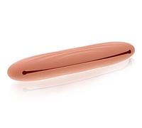 NIYANGLE Organizador de Cepillos de Maquillaje Portátil Silicona Funda y Resistente para y Almacenamiento Escritorio Color Café
