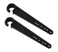 NIYANGLE Palanca de Control para Silla de Ruedas 25,4 Mm 2 Piezas Conjunto de Accesorios Duradero para Reposapiernas Elevable Movilidad y Reparación Uso en Sillas de Ruedas Eléctricas