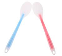 NIYANGLE Paleta de Masaje de Silicona 2 Piezas Azul y Rosa Kit Martillo Masaje Relajante para Cuello y Hombros Alivio Muscular en Casa Oficina Gimnasio para Bienestar y Salud Familiar