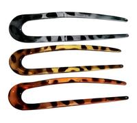 NIYANGLE Palillos Cabello en Forma Estilo Chino, 3 Piezas de Hoja de Ácido Acético para Mujeres, Fijación Fácil para Moño Clásico y Peinados Laterales