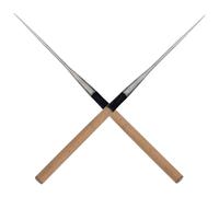 NIYANGLE Palillos para Sushi de Acero Inoxidable Japoneses Punta Fina 150Mm Utensilios Prácticos Mesa Ideales para Cenas Asiáticas y Sashimi 1 Par para Uso Doméstico