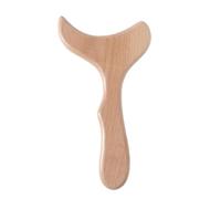 NIYANGLE Palos de Masaje de Fisioterapia de Madera Haya Raspador Gua Sha Circulación Facial y Corporal Masaje Relajante Terapéutico Bienestar y Salud Uso en Hogar y Spa
