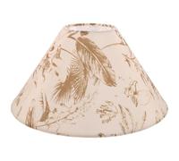 NIYANGLE Pantalla Difusor de Luz Uniforme de Lámpara de Tela Patrón Floral, Compatible E27 Estructura de Tela Gruesa Estilo Nórdico Minimalista para Dormitorio y Cocina