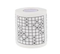 NIYANGLE Papel Higiénico Creativo Sudoku Divertido Rollo De Tissue Para Baño Para Hogar Cafés y Restaurantes