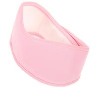 NIYANGLE Paquete de Aceite de Ricino Reutilizable para Cuello Envoltura Lavable y Portátil Banda Suave y Antialérgica para al y Relajación Pack Esencial Rosa