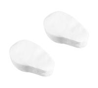 NIYANGLE Parche Ocular Doméstico de Algodón 100% Forma de Mango Antifaz Cómodo y Transpirable 200 Unidades para Cuidado de Secos y Relajación Casa