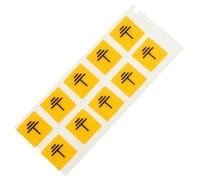 NIYANGLE Pegatinas de Seguridad Eléctricas de Policarbonato Etiquetas Adhesivas de Advertencia de Conexión a Tierra para Maquinaria Paquete de 10 Unidades Resistentes y Prácticas para