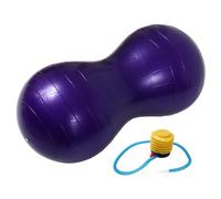 NIYANGLE Pelota de Yoga de PVC Gruesa para Fitness con Inflador, Resistente a Explosiones y Alta Capacidad de Soporte, Adecuado para Masaje y Entrenamiento Corporal