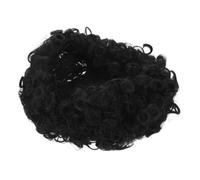 NIYANGLE Peluca Afro Rizada Sintética para Mujeres Corto Resistente Altas Temperaturas Diario y Fiesta Cosplay Fácil