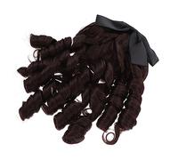 NIYANGLE Peluca Retro Larga Ondulada Para Mujer De Peluca Sintética Para Fiestas De Graduación y Banquetes