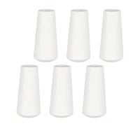 NIYANGLE Perillas de Madera para Persianas 6 Piezas Color Marfil Accesorio de Tirador de Cordón de Repuesto para Estores y Cortinas Sala de Estar Dormitorio