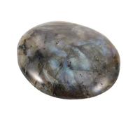 NIYANGLE Piedra De Palma De Labradorita Natural Para y De Chakras Cristal De Buena Suerte Para Decoración Del Hogar y Relajación Emocional