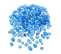 NIYANGLE Piedras Decorativas de Vidrio para Peceras y Jarrones, Guijarros Pulidos de 6-9mm Colores Duraderos y Bordes Suaves para Manualidades y Decoración Marina