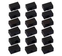 NIYANGLE Piezas de Metal 18 Bloques de Inserción para Puente de Trémolo de Guitarra Eléctrica Aplicables para Músicos, Compatibles para Prácticas y Conciertos