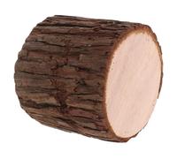 NIYANGLE Pilares de Madera para centros de Mesa en Estilo rústico, con Acabado Pintado a Mano, Ideales para decoración de hogar y Fiestas