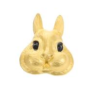 NIYANGLE Pin De Conejo Vintage Dorado Broche De Conejito Gordo Para Ropa y Accesorios Para Fiestas y Bodas Joyas Animales Para Mujeres y Hombres