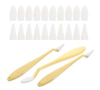 NIYANGLE Pincel para Mezclar Pasteles y Difuminador de Bocetos Esponja de Pp, Herramienta Versátil para Sombreado y Detalles en Dibujo Artístico