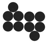 NIYANGLE Protector de Suelo Negro de Eva 12 Almohadillas Elevadoras para Patas de Mesa de Práctico y Seguro para Muebles Pesados