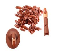 NIYANGLE Puntas de Uñas Falsas para Manicura Kit de Formación de Uñas Modelo de Dedo Articulado para Decoración de DIY Herramienta de Práctica de Postizas