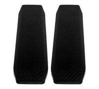 NIYANGLE Reposabrazos Ergonómicos para Silla de Oficina y Sofá Gaming, Cojines de Repuesto de Alta Densidad en PU Suave, Almohadillas Acolchadas de Cuero Sintético, Accesorios