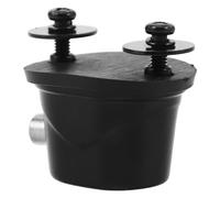 NIYANGLE Repuesto Lugs de Tambor de Metal con Goma Accesorios Instrumento Percusión Montaje Lado para Batería y Tambor Militar