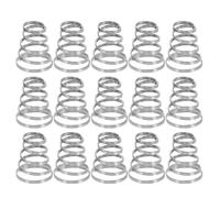 NIYANGLE Resorte de Liberación Rápida de Acero Inoxidable para Bicicleta de Montaña y Carretera, Juego de 15 Piezas, Repuesto de Buje y Brocheta, Accesorio Resistente Corrosión para Ruedas