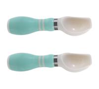 NIYANGLE Set de 2 Cucharas para Helado de Acero Inoxidable Mango Abs, Sacabolas para Fruta y Bola de Helado, Adecuado para Celebración Verano en Casa o Bar Color Aleatorio
