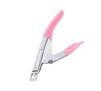 NIYANGLE Shaped Stainless Steel Nail Scissors French Tips Cutter Manicure Nail Clippers With File For Acrylic And Gel