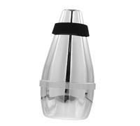 NIYANGLE Silenciador Para Trompeta Pequeño Abs Plateado, Sordina Para Trompeta Práctica, Accesorio Musical Compacto Para Reducir Sonido, Adecuado Para Práctica Silenciosa