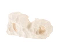 NIYANGLE Simulación de Rocalla de Cerámica para Pecera Pequeña Piedra Decorativa Realista para Paisajismo de Jardín y Decoración de Escritorio Accesorio Compacto para Tanque y Fuente