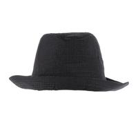 NIYANGLE Sombrero de Luto Funerario para Hombre Negro de Tela, Multi-Funcional y Resistente, Adecuado para Actividades en Cementerios y Lugares de Entierro