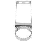 NIYANGLE Soporte de Pared para Tubo de Chimenea Diámetro 150 Mm, Abrazadera Metálica Resistente de 1.8 Mm de Espesor, Soporte Seguro para Tubería de Estufa Alta Temperatura, Instalación