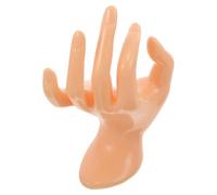 NIYANGLE Soporte para Anillos de Plástico en Forma de Mano Resistente a Deformaciones, Organizador Decorativo para Joyas en Tienda y Escritorio