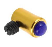 NIYANGLE Soporte para Diapasón de Meditación en Aleación de Aluminio con Base de Cristal Redonda y Pies Esféricos Ajustables Accesorio Curativo para Yoga y Sanación por Frecuencias Color