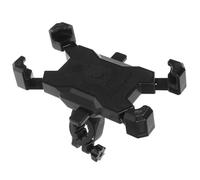 NIYANGLE Soporte para Teléfono De Carrito De Bicicleta y Patinete Montaje Compatible con Móviles Color Negro