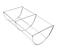 NIYANGLE Soporte y Acero Inoxidable Cerdo Asado para Reutilizable Fácil de Limpiar para Parrilla de Barbacoa Portátil Adecuado para Camping y Picnic al Aire Libre
