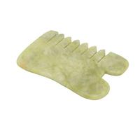 NIYANGLE Tablero Gua Sha De Jade Natural Herramienta De Masaje Facial Rodillo De Gua Sha
