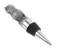 NIYANGLE Tapón de Botella de Vino con Diseño de Búho Cierre al Vacío Aleación de Aluminio y Zinc Tapón Hermético Reutilizable para Bodas y Fiestas Regalo para Amantes del Vino