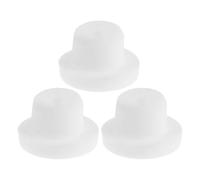 NIYANGLE Tapones de Goma para Drenaje de Congelador Horizontal, 3 Unidades 1,5 Cm, Enchufe de Caucho Sellado para Refrigerador, Prevención de Fugas y Protección contra Suciedad en