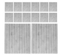 NIYANGLE Tejas Metálicas Corrugadas 1/35 Escala para Maquetas Militares 32 Piezas Acero Inoxidable para Construcción de Casas en Miniatura Accesorios para Dioramas y Escenas de Modelismo