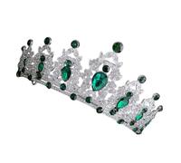 NIYANGLE Tiara De Novia Perlas y Cristales De Cumpleaños Para Reinas Accesorio De Cabello