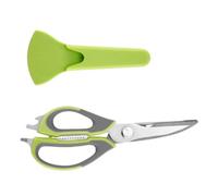 NIYANGLE Tijeras Multifuncionales para Cocina en Acero Inoxidable y Abs, Corte Rápido Mariscos y Aves, Ideales para Uso en Casa o Restaurante