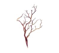 NIYANGLE Tocado Accesorio DIY Marrón de Astas de Plástico Simulación de Rama de Coral que Estimula la Creatividad para Decoración en Casa