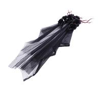 NIYANGLE Tocado De Fiesta De Halloween Rama Mori Tocado Decorativo De Esquina Diadema De Flores Accesorio De Cabello