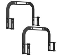 NIYANGLE Topes Antideslizantes para Colchón Metal Ajustables Barra de Sujeción para Colchón 2 Piezas Soporte Estabilizador para Somier Metálico Que Mantiene Su Lugar y Evita Deslizamientos