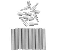 NIYANGLE Tornillos Separadores y Paquete de 10 Piezas de Aleación de Aluminio Fácil Instalación, Diseño Moderno para Fijaciones de Separación para Montaje Profesional