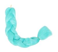 NIYANGLE Trenzas Que Brillan La Oscuridad Peluca Trenzada Alta Temperatura Peinados Únicos y Chic Para Mujeres Para Cosplay y Decoración De Estilo Africano
